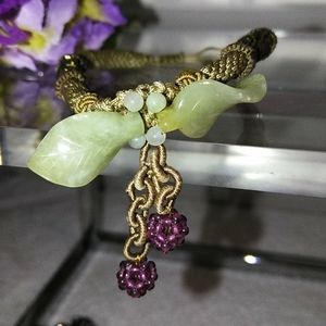 Custom Jade 💚 Accented Mixed Media Bracelet ❤️